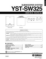 Yamaha YSTSW-325-Service-Manual 
